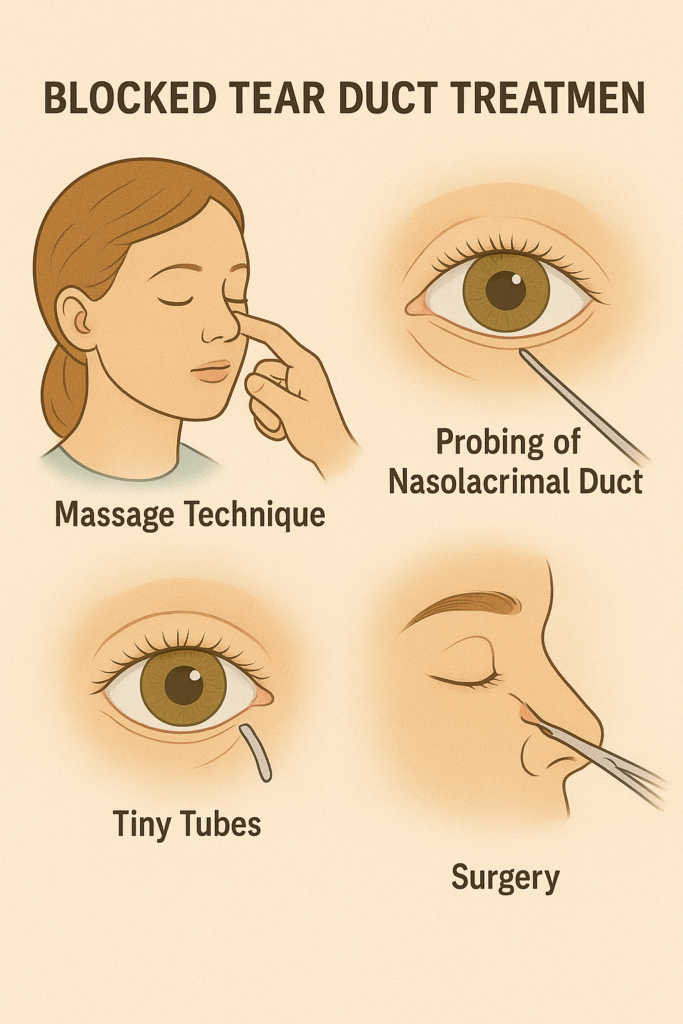 Blocked Tear Duct Treatment Options