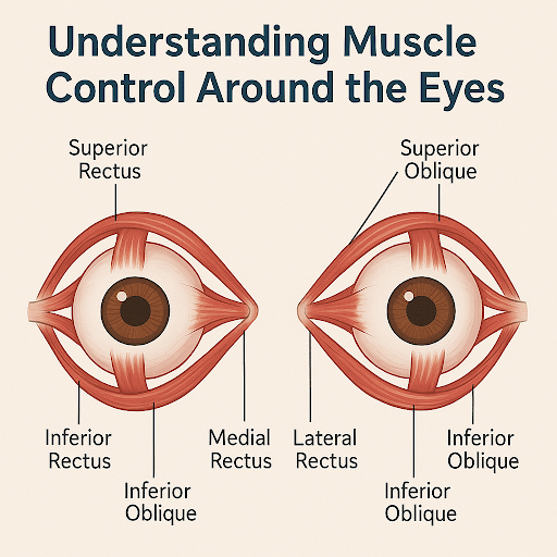 Muscle Control Around the Eyes