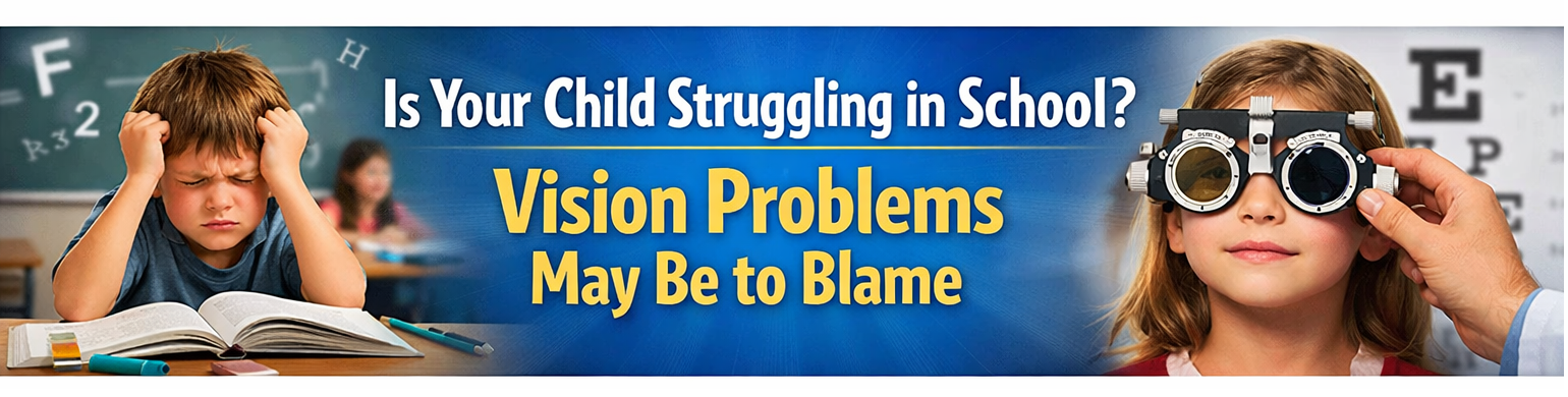 Is poor vision affecting schoolwork_