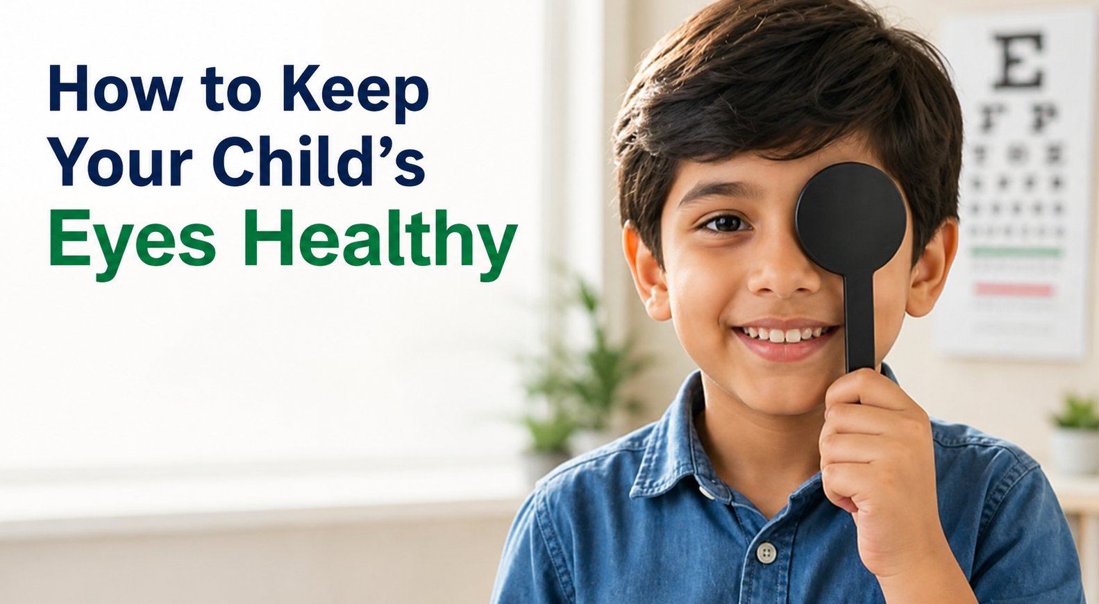 How to Keep Your Child’s Eyes Healthy